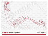 Bravo Snorkel voor Mercedes G Class (79-18) RECHTS | Bravo Snorkel droite pour Mercedes G Class (79-18)