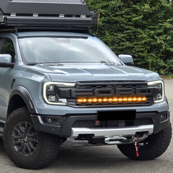 Eezee Power hidden grille kit Shadow Vision Beacon 40" Ford Ranger Raptor (2022+)
