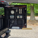 Alu-Cab Canopy Camper & ModCAP rear door kitchen (deluxe)