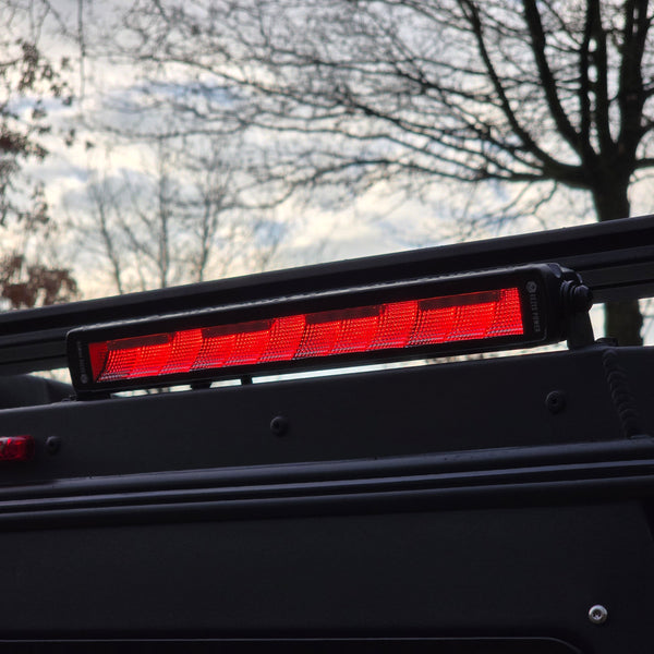 Work Light Bar 12" Shadow Vision Red