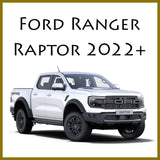 Front Runner Slimsport Roof Rack Kit voor Ford Ranger Raptor (2022+) LIGHTBAR READY | Front Runner Slimsport kit de galerie pour Ford Ranger Raptor (2022+) LIGHTBAR READY