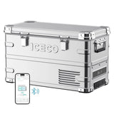 Iceco APL35 compressor frigo 35L zilver
