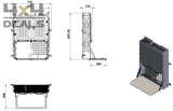 Alu-Cab Canopy Camper Rear Door Kitchen (Basic) Op Aanvraag