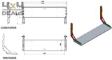 Alu-Cab drop-down table voor ModCAP & Canopy Camper (Family & Extra Cab) - 5 - 10 werkdagen