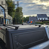 Alu-Cab load bar set 1450mm (black) - 2 - 5 werkdagen