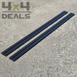 Alu-Cab load bar set 1550mm (black) - 2 - 5 werkdagen