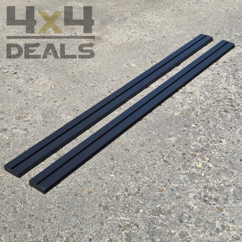 Alu-Cab load bar set 1550mm (black) - 2 - 5 werkdagen