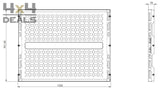 Alu-Cab Molle Plate Voor Lt-50 5 - 10 Werkdagen