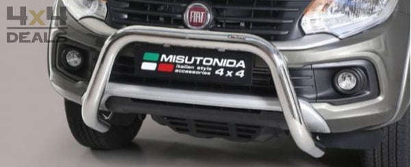 Misutonida Inox Bullbar Voor Fiat Fullback | Pour > 2 Weken / Semaines