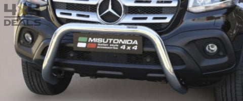 Misutonida Inox Bullbar Voor Mercedes X-Class | Pour > 2 Weken / Semaines