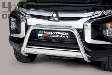 Misutonida Inox Bullbar Voor Mitsubishi L200 (2021+) | Pour > 2 Weken / Semaines
