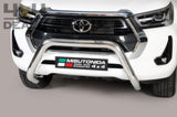 Misutonida Inox Bullbar Voor Toyota Hilux (2021+) | Pour > 2 Weken / Semaines