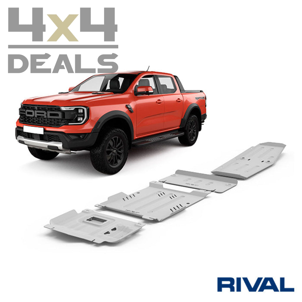 4X4 Deals - Rival Full Skidplate Voor Ford Ranger (2012+) | Rival Ski ...