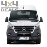 Steeler black inox bullbar voor Mercedes Sprinter (2018+) > 2 weken