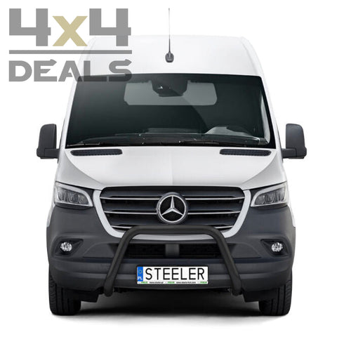 Steeler black inox bullbar voor Mercedes Sprinter (2018+) > 2 weken