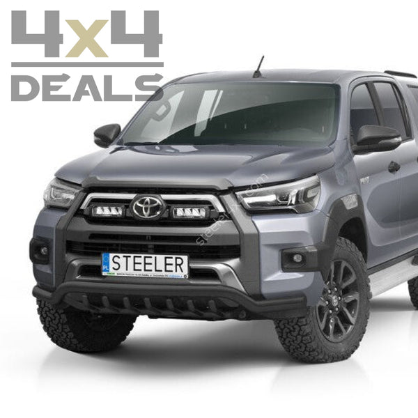 Steeler low spoiler bar voor Toyota Hilux Invincible (21-26) - > 2 weken