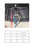 Draadloze afstandsbediening winch 12v