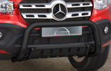 Antec EU-cert. black inox skidplate vooraan Mercedes X-class | Antec EU-cert. ski de protection avant black inox pour Mercedes X-class