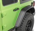 Bushwacker Fender Flares Flat Style voor Jeep Wrangler JL (2/4-deurs) | Bushwacker Fender Flares Flat Style pour Jeep Wrangler JL (2/4 portes)