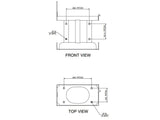 Front Runner jerrycanhouder verticaal | Front Runner support de jerrycan vertical