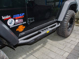 Smittybilt Side Bars SRC voor Jeep Wrangler JK 2-deurs | Smittybilt Side Bars SRC pour Jeep Wrangler JK 2 portes