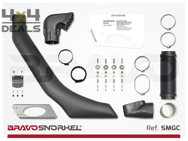 Bravo Snorkel voor Mercedes G Class (79-18) RECHTS | Bravo Snorkel droite pour Mercedes G Class (79-18)