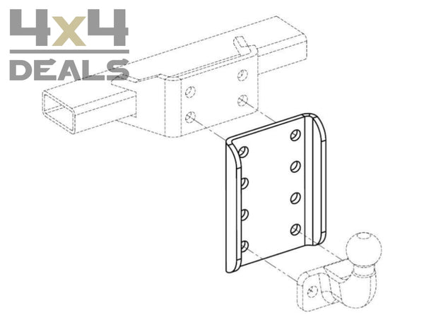 Adapterplaat voor T290 topseal machine voor gebruik van 1, 2 en 3 vaks Adapterplaat voor T290 topseal machine voor gebruik van 1, 2 en 3 vaks