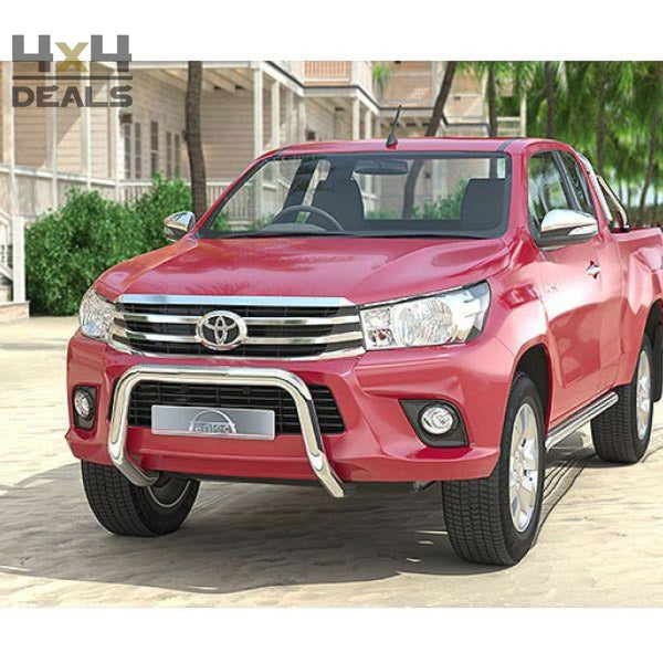 Antec Eu-Cert. Inox Bullbar Voor Toyota Hilux (2016+) | Antec Eu-Cert. Inox Bullbar Pour Toyota Hilux (2016+)