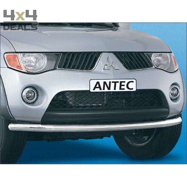 Antec Eu-Cert. Inox Horizontal Pipe Voor Mitsubishi L200 (06-09) | Antec Eu-Cert. Inox Horizontal Pipe Pour Mitsubishi L200 (06-09)