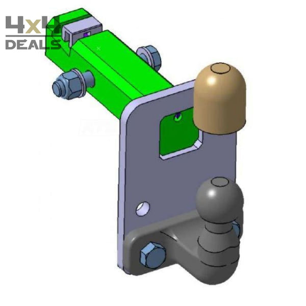 ARB trekhaak met 2 adapter | ARB attelage avec adaptateur 2