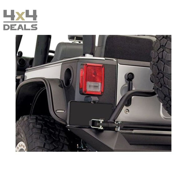 Bushwacker black rear corner protects voor Jeep Wrangler JK 4deurs