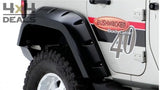 Bushwacker Fender Flares Pocket Style Voor Jeep Wrangler Jk 4-Deurs | Pour 4 Portes 5 - 10 Werkdagen