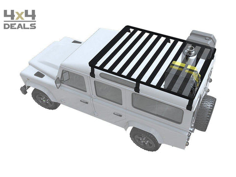 Front Runner Slimline Ii Roof Rack Kit 3/4 Voor Land Rover Defender 110 | Front Runner Slimline Ii Kit De Galerie Pour Land Rover Defender