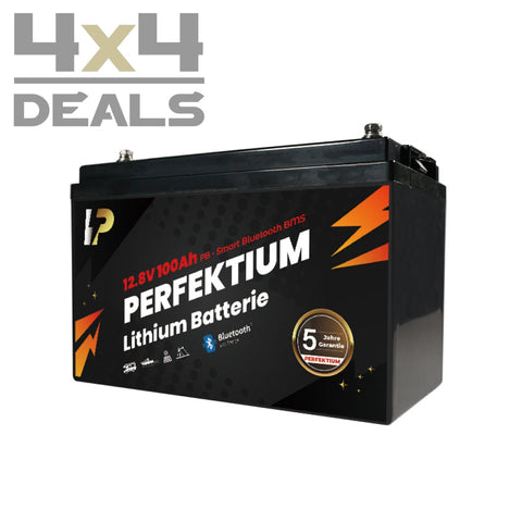 Perfektium Lithium Batterij 100Ah (Lifepo4) | Batterie 2 - 5 Werkdagen / Jours Ouvrés