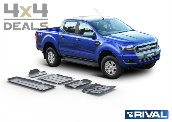 Rival Full Skidplate Voor Ford Ranger (2012+) | Ski De Protection Pour Op Aanvraag / Sur Demande