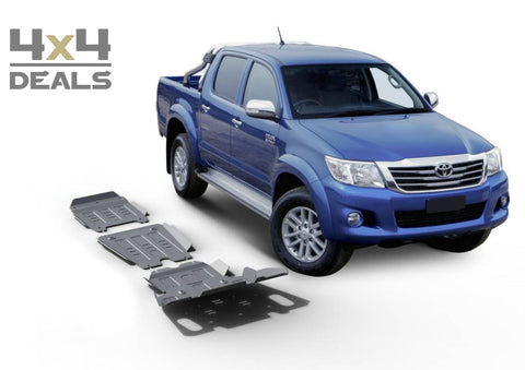 Rival full skidplate voor Toyota Hilux (07-15) | Rival ski de protection pour Toyota Hilux (07-15)