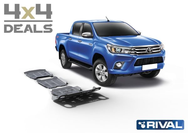 Rival Full Skidplate Voor Toyota Hilux (2015+) | Ski De Protection Pour Op Aanvraag / Sur Demande