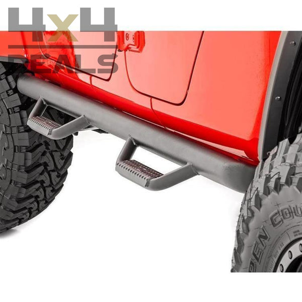Rough Country Nerf Steps Voor Jeep Gladiator Jt | Pour Wrangler > 2 Weken / Semaines